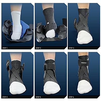 1pcs Ankle Support Brace With Side Stabilizers For Men & Women, For Sports  Injury Recovery Ankle, Strong Stabilization