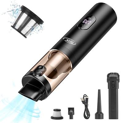 Handheld Vacuum,Car Cordless Vacuum Cleaner,Mini Portable Hand Vacuum  Cordless Rechargeable with 10Kpa/LED Light, Lightweight Dust Busters Hand  Vacuum,Portable Vacuum for Car,Office and Home Cleaning - Yahoo Shopping