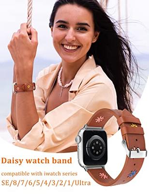 Designer Apple Watch Band iwatch Lv Strap Series 1- 8 / ULTRA