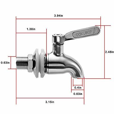 Spigot for Beverage Dispenser, 2 Pack Drink Dispenser Spigot Replacement  Beverage Dispenser Spout Drink Spigot Water Dispenser Faucet