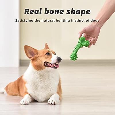 Dog Chew Toys for Large Medium Breed, Dog Toothbrush Clean Teeth