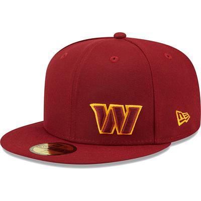 Men's New Era Burgundy Washington Commanders Team Classic 39THIRTY Flex Hat