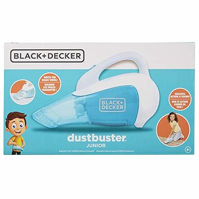 BLACK+DECKER Dustbuster Junior Toy Handheld Vacuum Cleaner with Realistic  Action & Sound Pretend Role Play Toy for Kids with Whirling Beads 