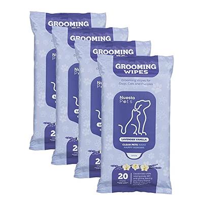 Earth Rated Dog Wipes, Thick Plant Based Grooming Wipes For Easy Use on  Paws, Body and Bum, Lavender Scented, 400 Count 