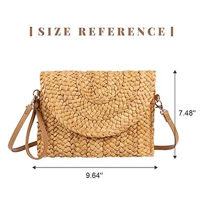  Freie Liebe Straw Beach Bag for Women Summer Woven