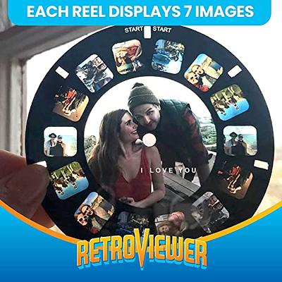 IMAGE3D Custom Viewfinder Reel Plus RetroViewer - for Kids, & Adults,  Classic Toys, Slide Viewer, Retro, Vintage, May Work in Old Toys (Red) -  Yahoo Shopping