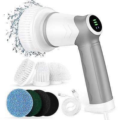 Electric Spin Scrubber, ACRIMAX Cordless Strong Power Spin Scrubber 450RPM  with 6 Replaceable Cleaning Brush Heads, 7 Length Retractable Extension  Handle for Cleaning Bathroom, Tile, Shower, Kitchen - Yahoo Shopping