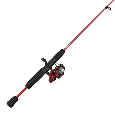 Quantum Smoke Baitcast Fishing Reel, Size 100 Reel, Right-Hand Retrieve,  Large EVA Handle Knobs and Continuous Anti-Reverse Clutch, 10+1 Bearings