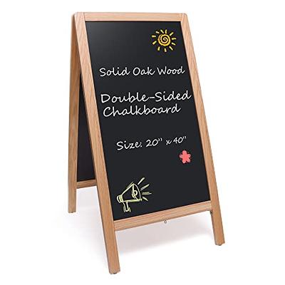 Blackboard Slate Wedding Outdoor Sidewalk Sign Tabletop Easels