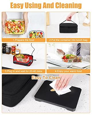 Portable Microwave Lunch Box Stove Oven For Pre-Cooked Meals 12V