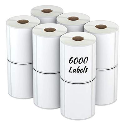 Lavex 8 1/2 x 11 Blank Paper Permanent Label Sheet - 250/Pack