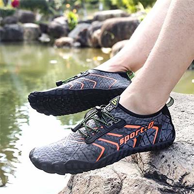 SAGUARO Water Shoes for Men Women Swim Beach Shoes Quick-Dry Zero Drop  Barefoot Aqua Shoes for River Wet Pool Surf Kayak