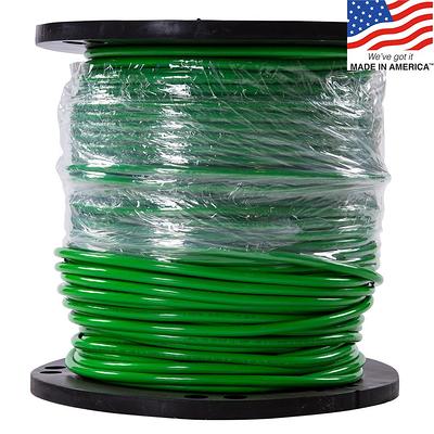 Southwire 2500-ft 10-AWG Copper Stranded Red XHHW Wire (By-the-Roll) in the  XHHW Wire department at