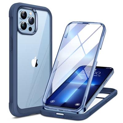 Diaclara Case Compatible with iPhone 12/12 Pro, 360° Full Body with  Built-in Screen Protector Touch Sensitive Shockproof Bumper Case Cover  Clear-Back