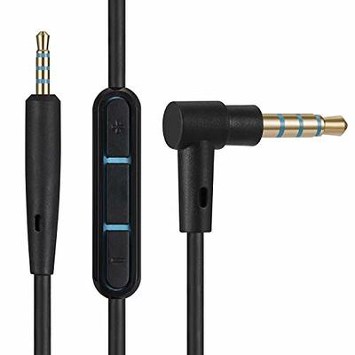 Earla Tec Replacement Audio Cable Cord Extension Wire for Bose QuietComfort  QC25 QC35 Headphones with in line Mic Volume Control (Black) - Yahoo  Shopping