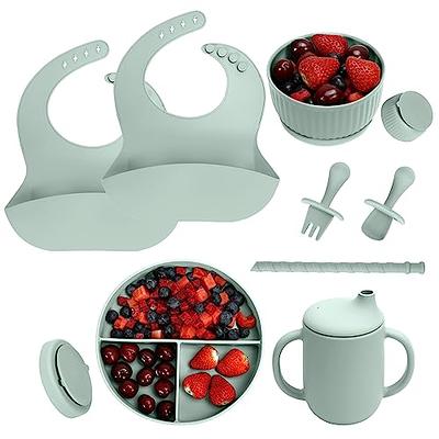 Silicone Suction bowl, Baby & Toddler, Bowl & PLUS 2 Spoons Set