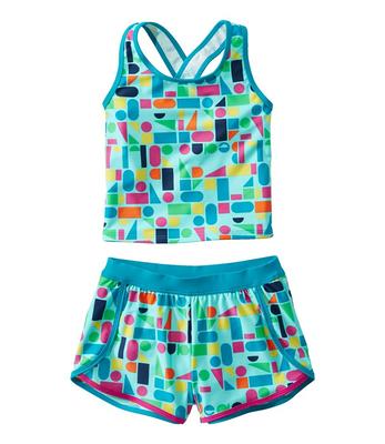 Women's Shaping Swimwear, Soft-Drape Tankini Top, Print at L.L. Bean