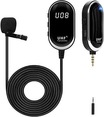 Wireless Lapel Microphone for Phone & Camera