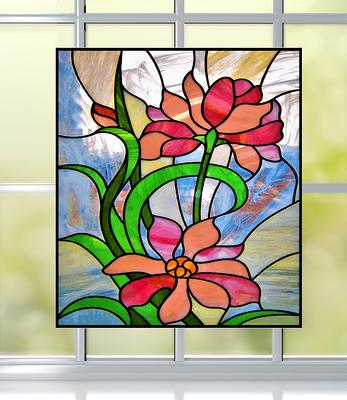 Faux Stained Glass Suncatcher - Craft to Go!