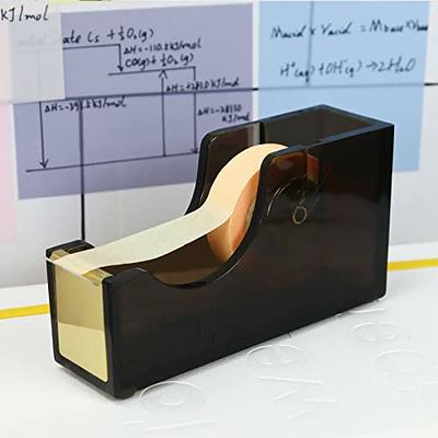 Desktop Tape Dispenser - Silicone Non-skid Weighted Base Tape Cutter For  Office,school And Home Supplies