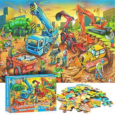 Jigsaw Puzzles for Kids Ages 3-5, 4-8, 6-8 Boys Girls - 60 Piece  Construction Site - Large Piece Children Floor Jigsaw Puzzles - Science  Educational Toys for 3 4 5 6 7 8 Years Old - Yahoo Shopping