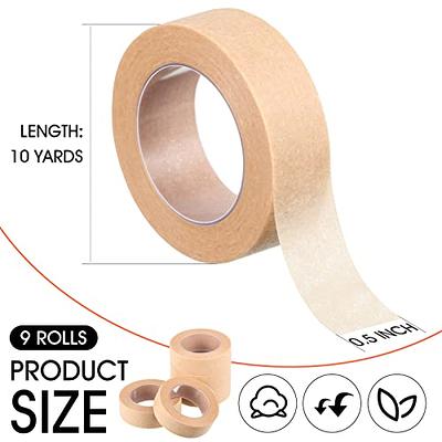 Nuanchu 9 Rolls Beige Tape Flexible Skin Tape Breathable Nose Tape Self  Adhesive Gauze Tape for Wound Injuries Swelling Sports, 0.5 Inch x 10 Yards  - Yahoo Shopping