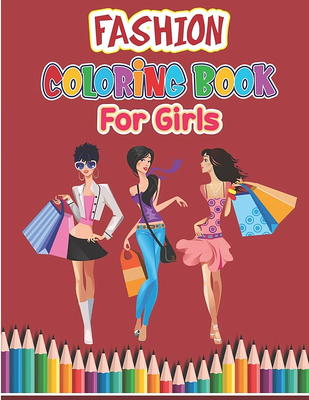 Teen Coloring Book for Girls [Book]