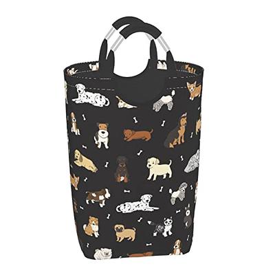 Best Deal for Kigai Highland Cow Storage Bins with Handles Felt