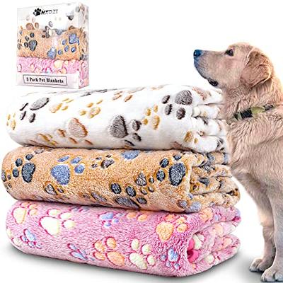 Waterproof Dog Blanket for Bed Couch Sofa Car, Super Soft and Warm Puppy  Blanket for Small Dogs Cats, Fleece Sherpa Throw Furniture Protector Pet  Hair