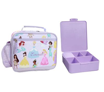 Disney Princess Let Your Light Shine Digital Holographic Lunch Box Bag Tote - Purple