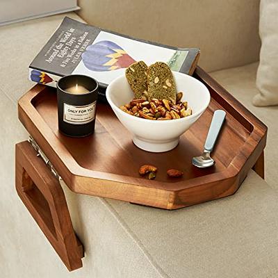 Sofa Armrest Clip Table Tray Couch Arm Table For Wide Couches Food