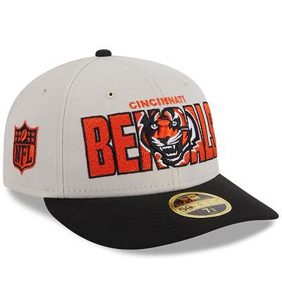 Men's New Era Orange/Black Cincinnati Bengals NFL x Staple Collection 59FIFTY Fitted Hat