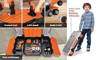 Black Decker Kids Tool Set All in One Mega Case Workshop with