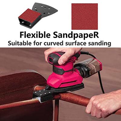 HARSKIYER 30pcs 120 Grit Mouse Detail Sander Sandpaper, Triangle Sanding  Pads 12 Hole Hook and Loop Sander Sandpaper Detail Sander Sandpaper Sanding  Paper Assorted Triangle Sanding Sheets - Yahoo Shopping