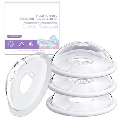 Elvie Catch Milk Collection Shells , Set of Two Discreet Leak-Protection  Silicone Cups, Reuse Your Milk, Reusable Breast Shells Collect Up to 1oz ,  No More Wasted Milk or wasteful Breast Pads 