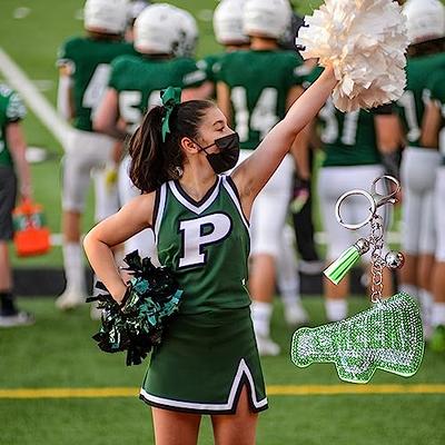 Cheerleader Keychain, Pom-Pom Keychain
