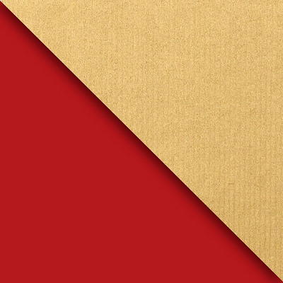 JAM Paper Industrial Bulk Wrapping Paper, Two, Sided, 1/Pack, Gold