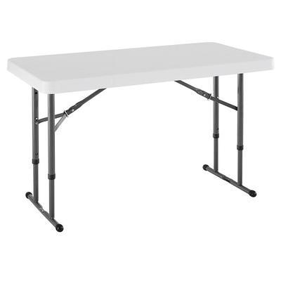 Lifetime 22901 72 x 30 White Granite Plastic Folding Table