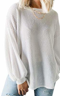 Puff Sleeves Oversize Waffle Knit Sweater in Camel