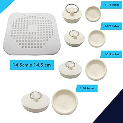 Drain Hair Catcher Protector, Silicone Drain Stopper, 1 PSC Hair Catcher Shower  Drain, Drain Strainer for Bathroom and Kitchen, Bathtub Drain Cover, Light  Blue - Yahoo Shopping