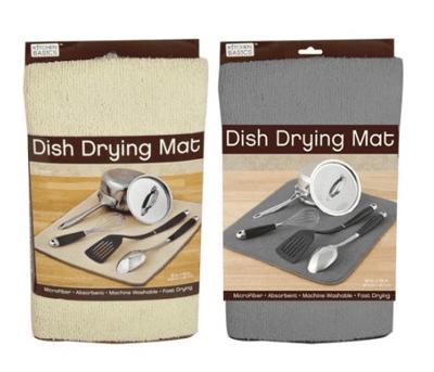 MEUMITY 3 PCS Dish Drying Mat for Kitchen Counter,19.7x11 inch