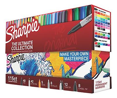 Sharpie Cosmic Color Permanent Markers, Fine Point, Assorted