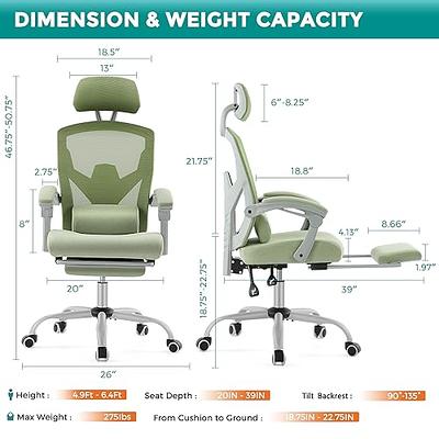 Gaming Chair, Gaming Chairs for Adults, Reclining Gamer Chair