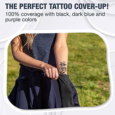 2 Pairs UV Protection Cooling Arm Sleeves Compression Sun Sleeves for Men  Women Youth, Tattoo Cover Up, UPF 50