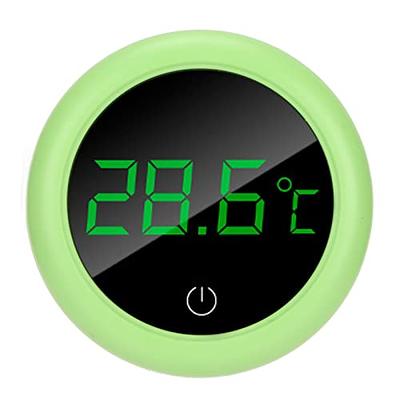 Qguai Reptile Terrarium Thermometer Hygrometer Digital Display Pet Rearing  Box Reptiles Tank Temperature Thermometer Hygrometer Gauge with Suction Cup  - Yahoo Shopping