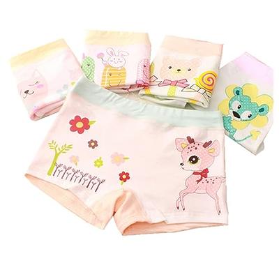 Cotton Spandex Briefs (Toddler Girls) - 5 Pack