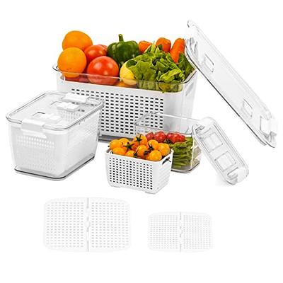 Kitchen Food Storage Box Large Food Container Fridge Storage Box Fridge  Container Fruits Container Vegetable Storage Container