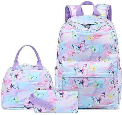 School Backpacks for Teen Girls Marble Bookbags Set Schoolbag with Lunch Box  and Pencil Case - Yahoo Shopping