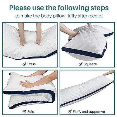 Down Feather Lumbar Pillow Inserts