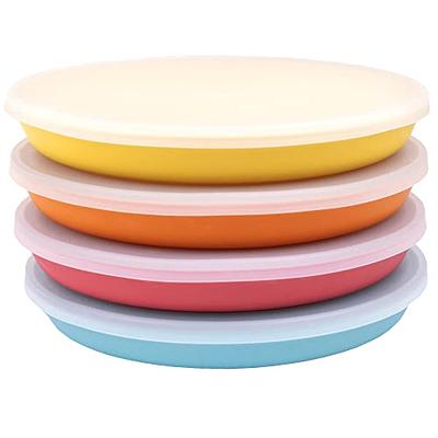 WeeSprout Suction Plates with Lids for Babies & Toddlers